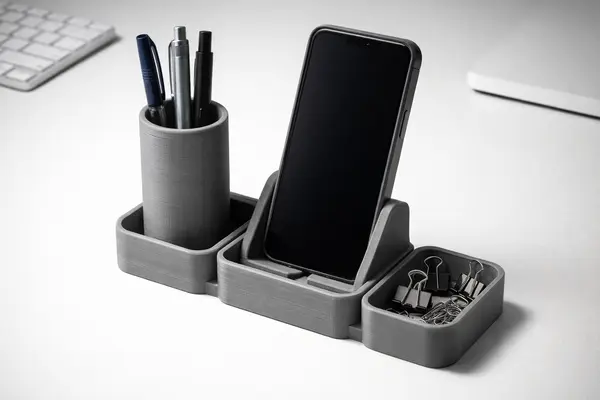 Bộ Khay Tổ Chức Bàn Làm Việc — 3 Mô-đun